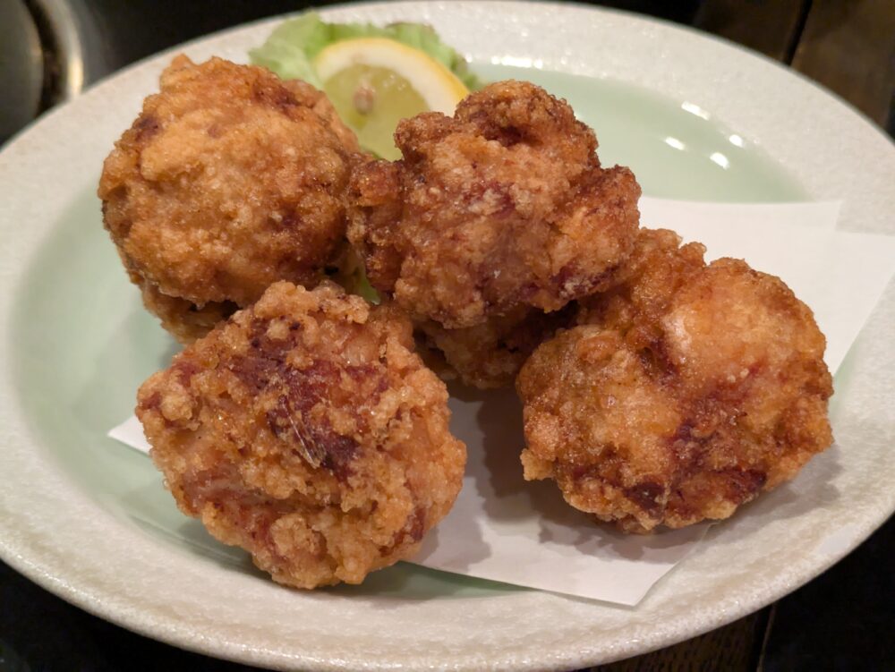 八重洲とり安のからあげ
