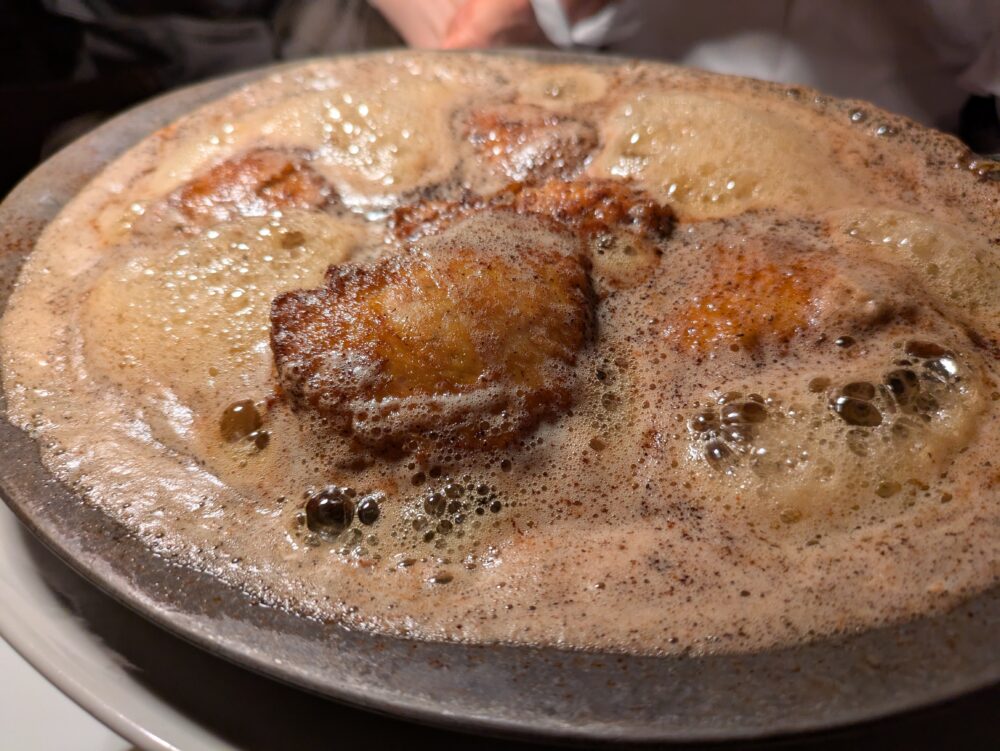 代官山カルネジーオの美桜鶏の焦がしバター焼き