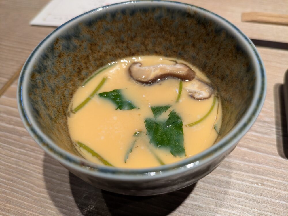 馬並み家三田本店の冷製茶碗蒸し