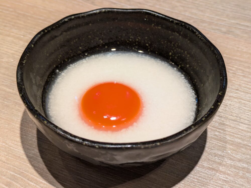 馬並み家三田本店の玉子とろろ