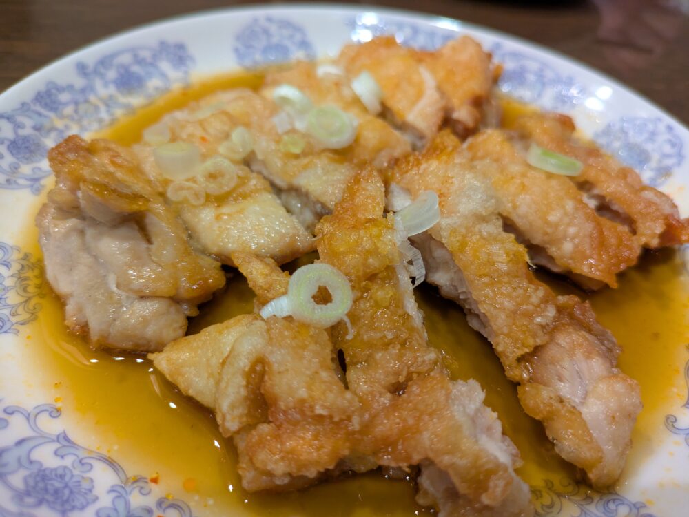 中華食堂ばくの油淋鶏