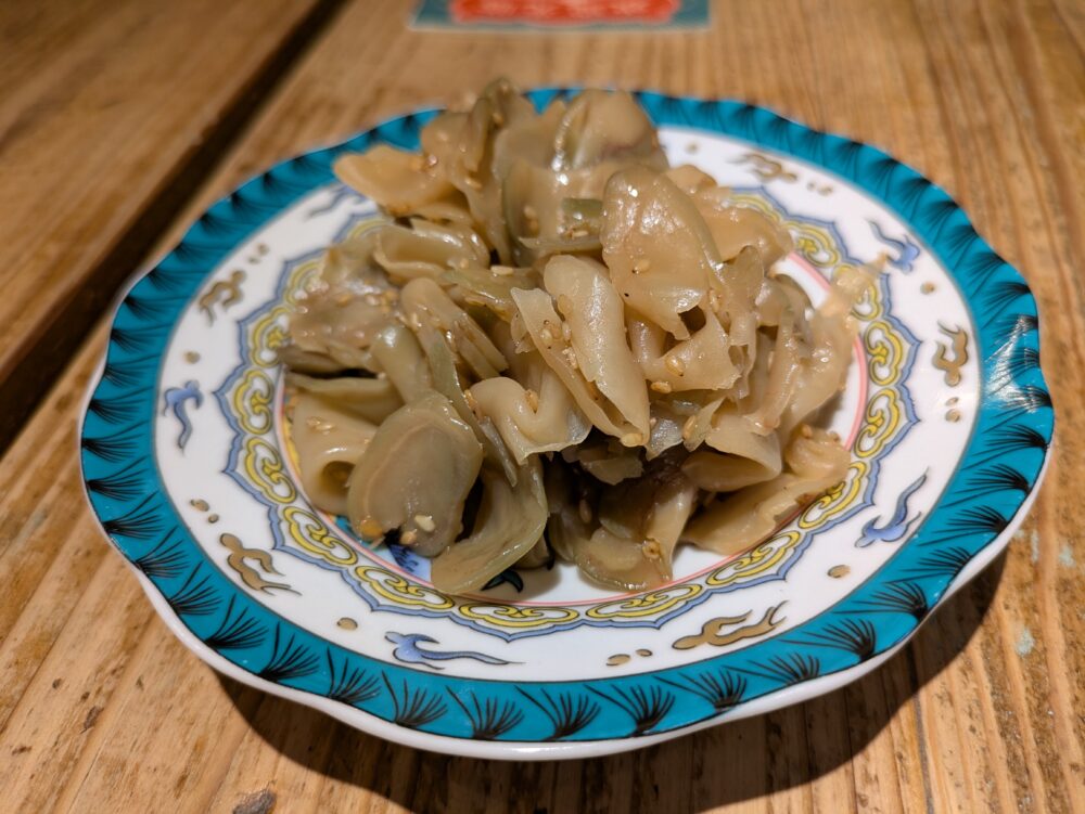 焼き小籠包マニアのザーサイ