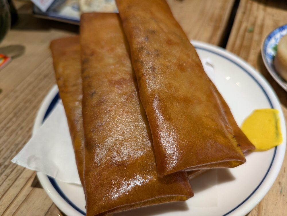 焼き小籠包マニアの春巻き