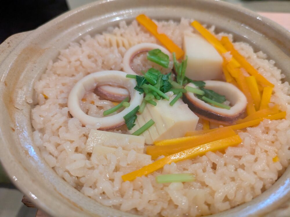 だい炭日本橋店の土鍋ご飯