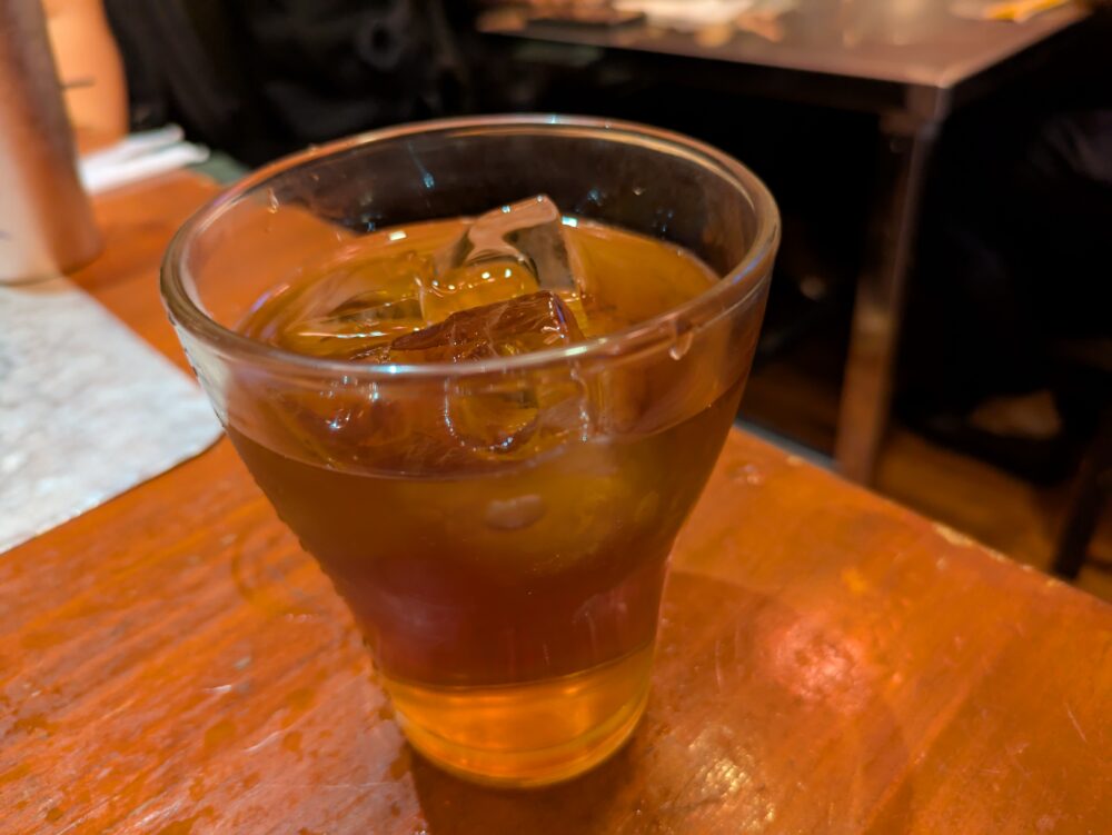 PAIRON餃子工房の紹興酒