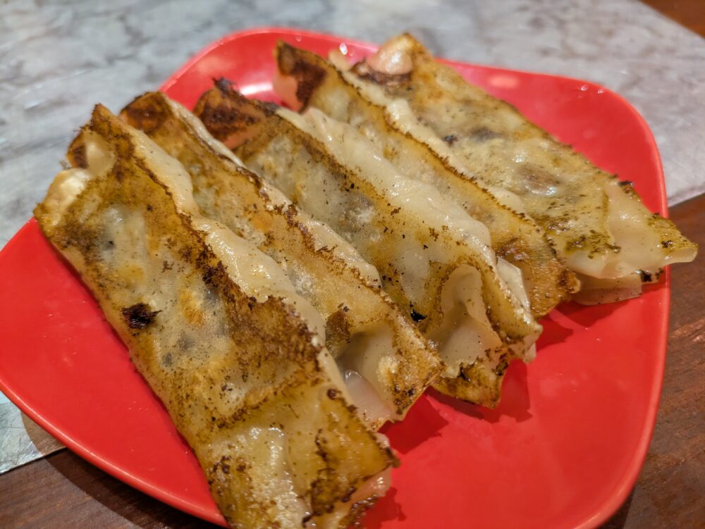 PAIRON餃子工房のクアトロきのこ餃子
