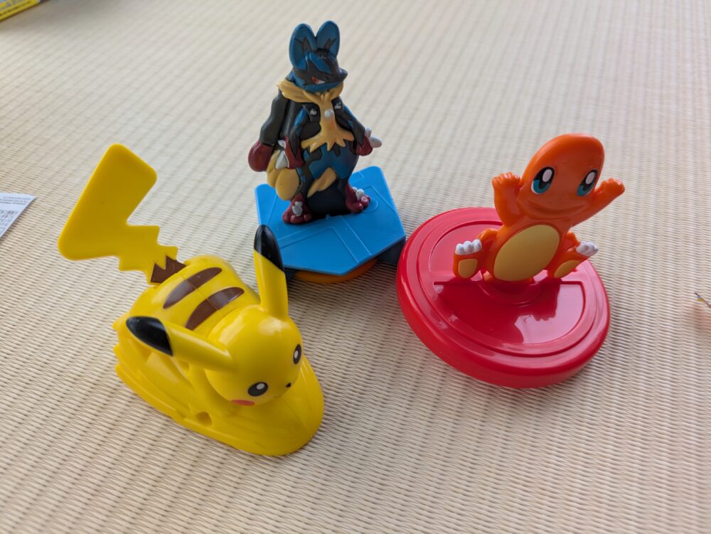 マクドナルドハッピーセットのポケモンのおまけ