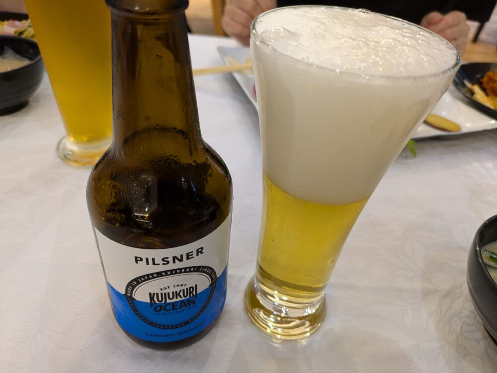 レストランスポールのブッフェのビール