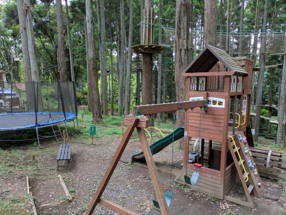 リソルの森のターザニアのキッズエリア