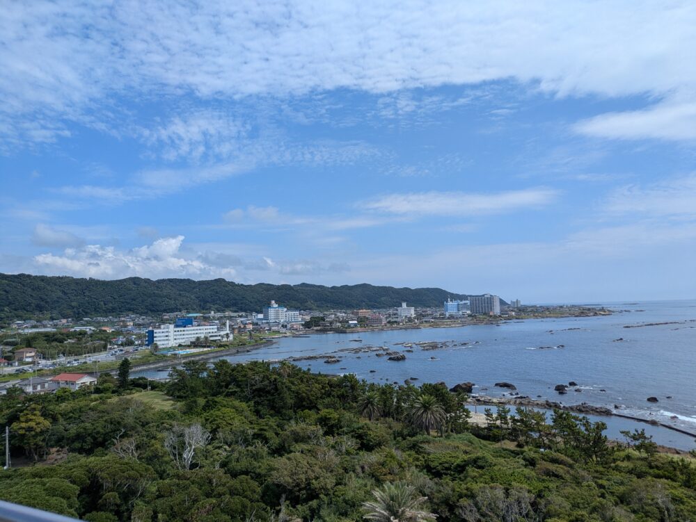 野島埼灯台からの眺望
