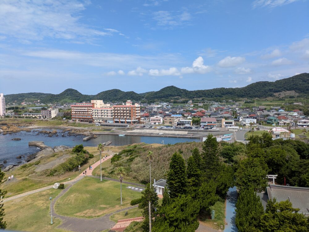 野島埼灯台の眺望