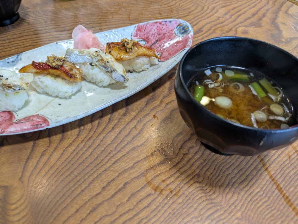 鮨笹元の味噌汁