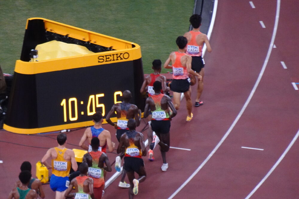 世界陸上の10,000mの日本代表