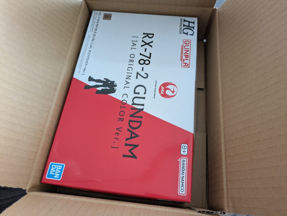 JALガンダムが届いた!
