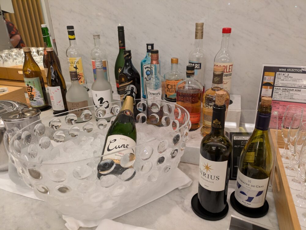 サクララウンジのアルコール