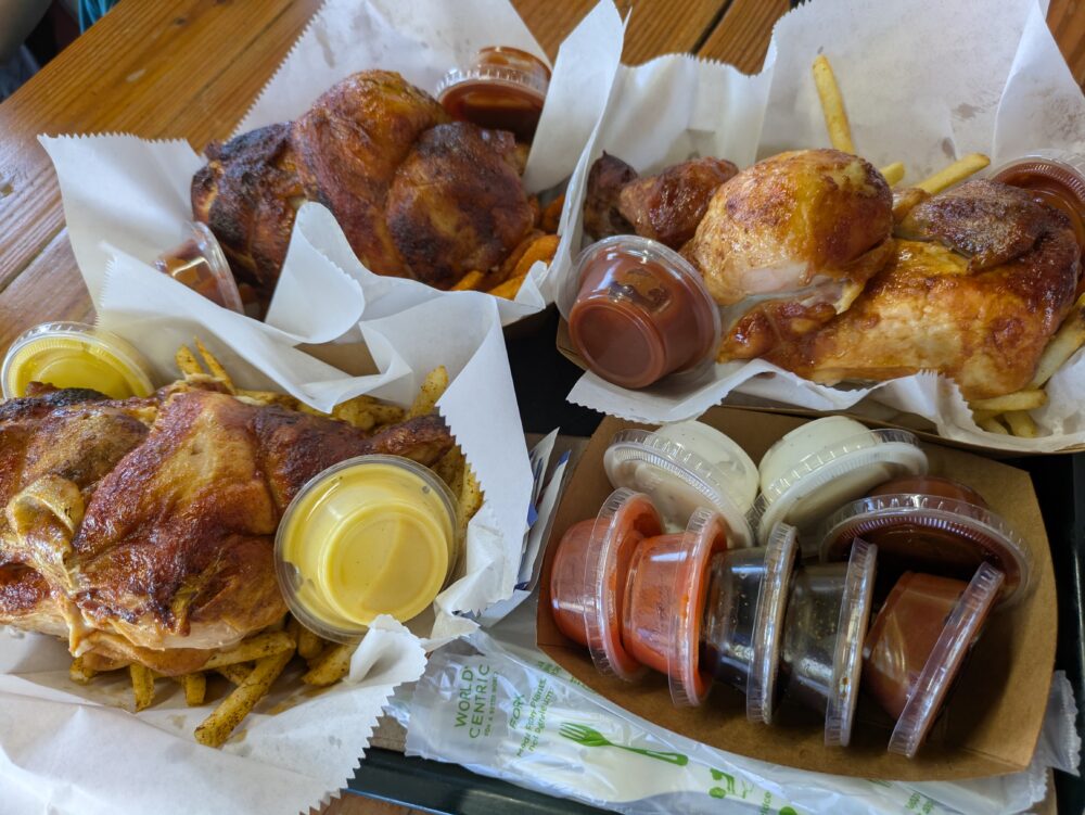 マウイマイクス（Maui Mike’s）のローストチキン