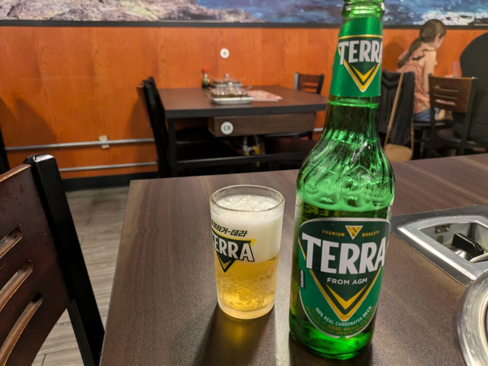 ムーボンリのビール