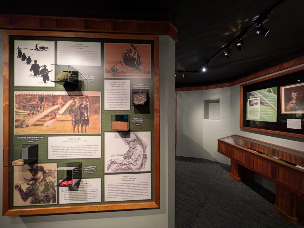 ハワイ陸軍博物館の展示