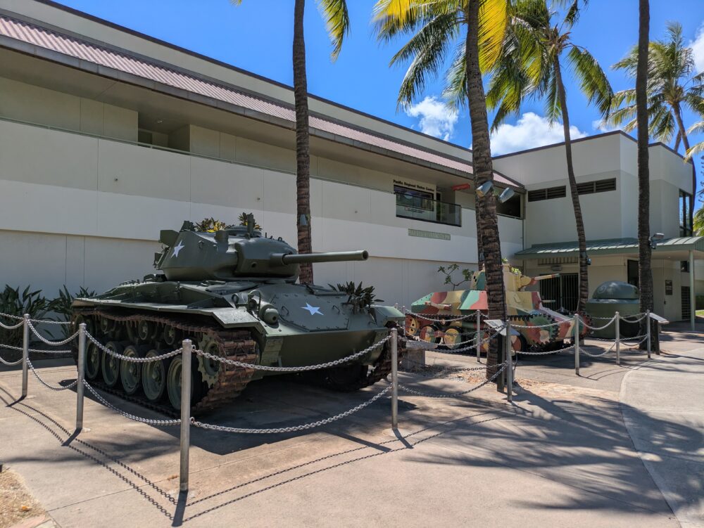 ハワイ陸軍博物館の戦車