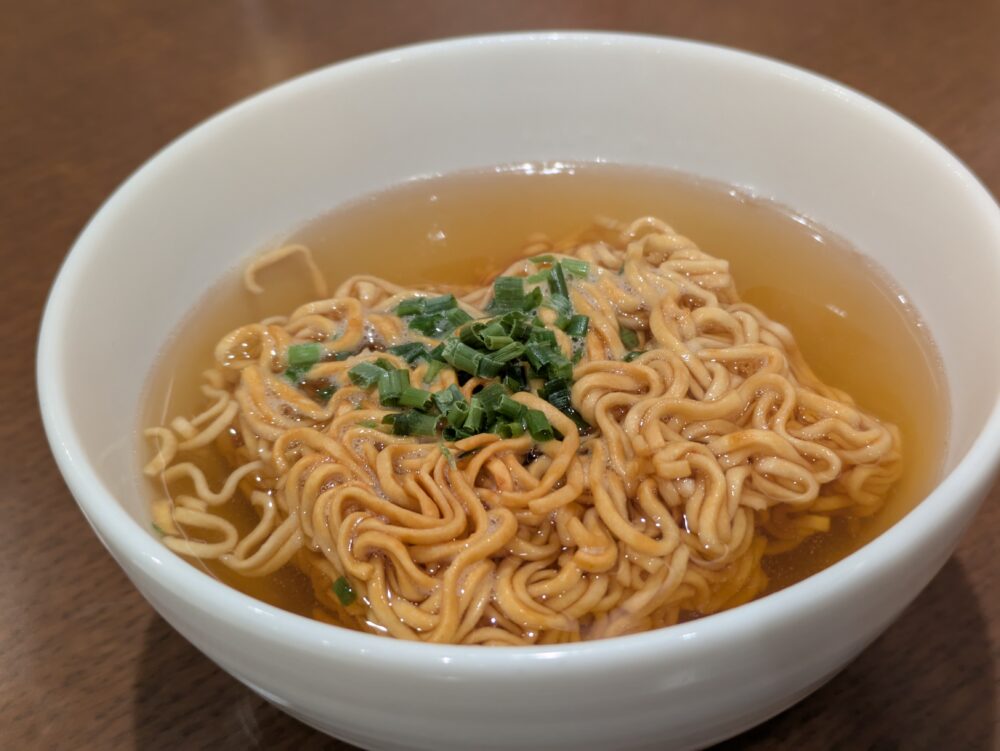 ホノルル空港サクララウンジハレのラーメン