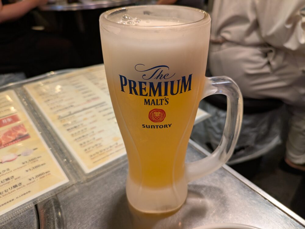 おいらの肉屋のビール