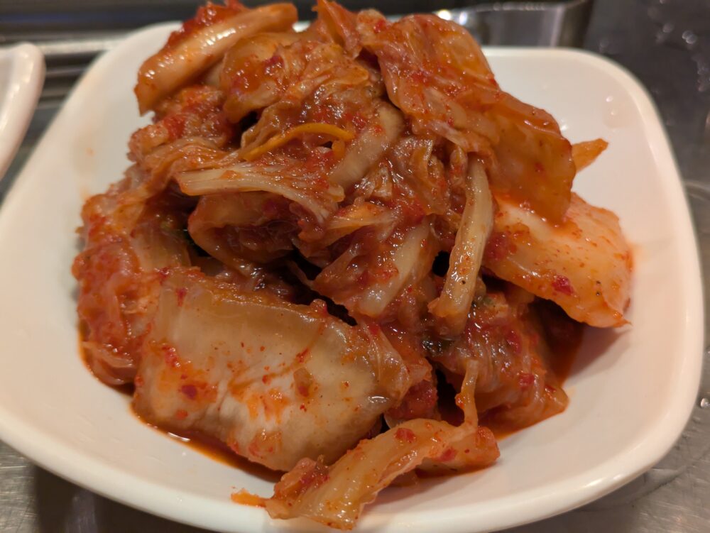 おいらの肉屋のキムチ