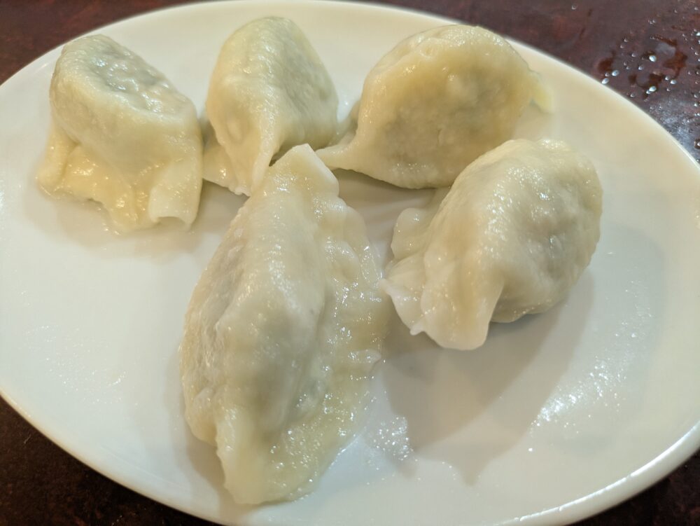 独一処餃子行徳店の三鮮餃子