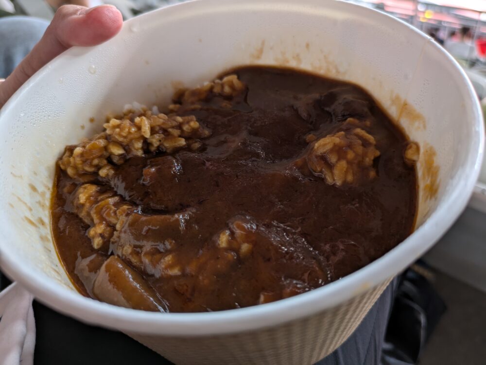 世界陸上のカレー