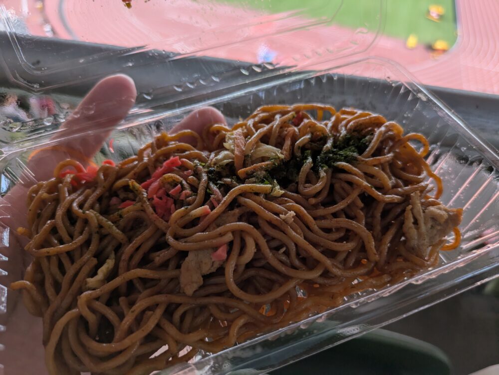 世界陸上の焼きそば