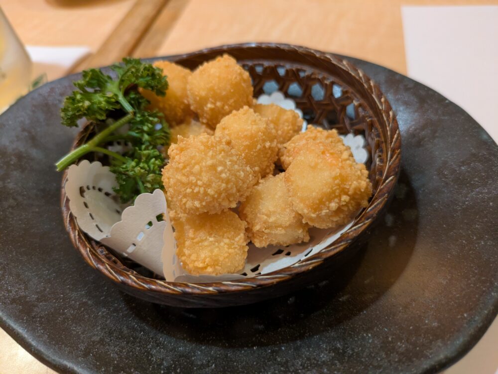 神田ッ子のカリカリチーズ揚げ
