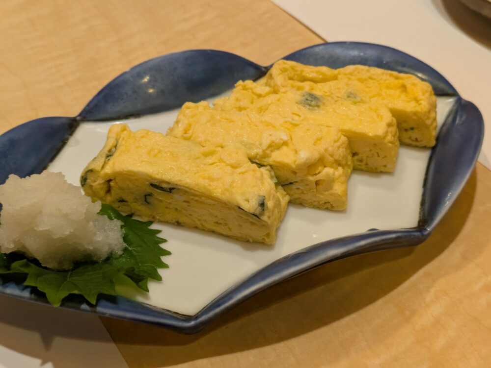 神田ッ子の出汁巻き玉子