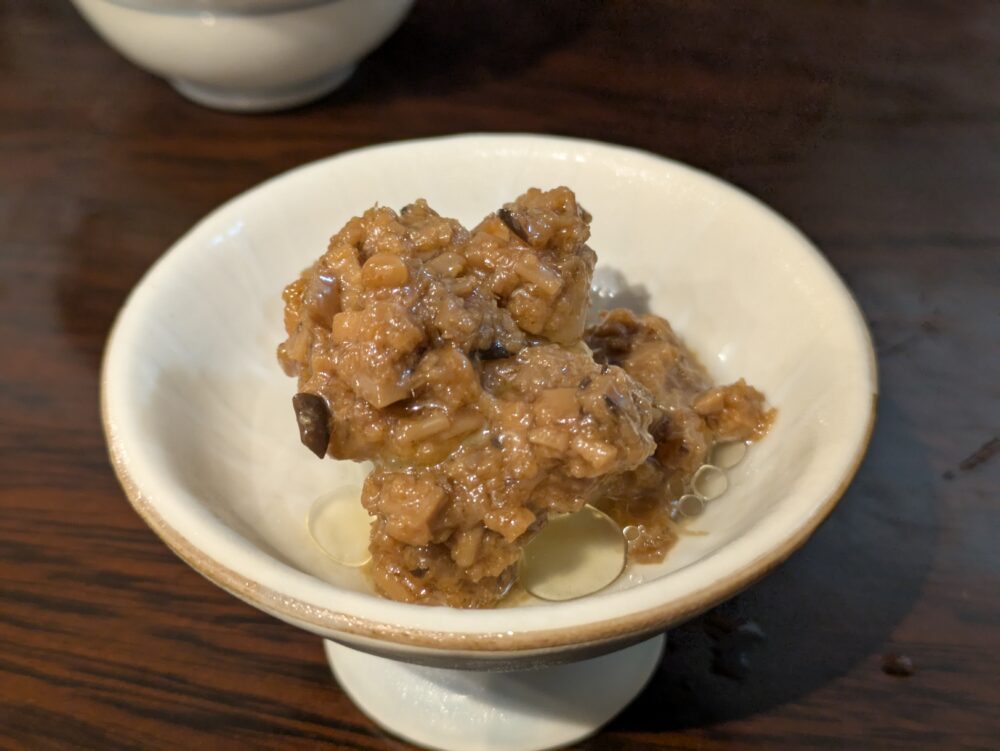 大人の町中華灯の冬瓜のキノコ醤