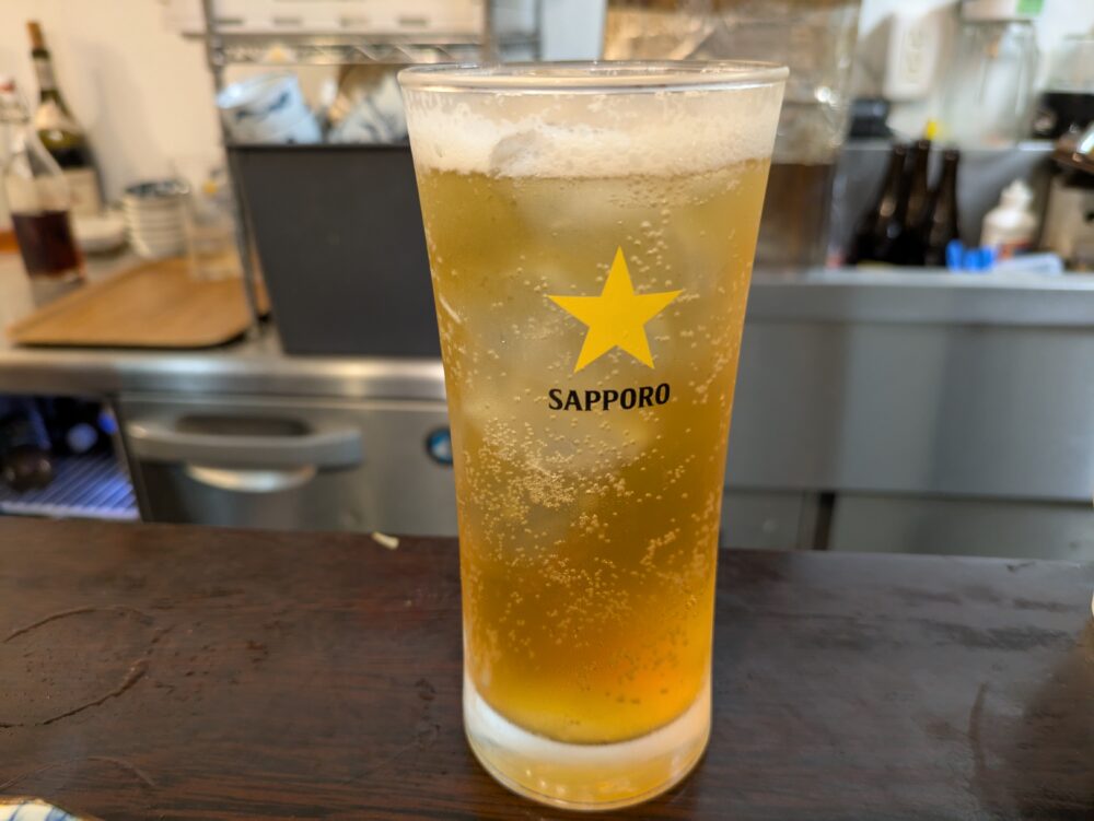大人の町中華灯のドラゴンハイボール