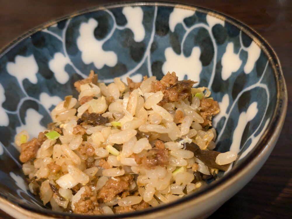 大人の町中華灯の炒飯