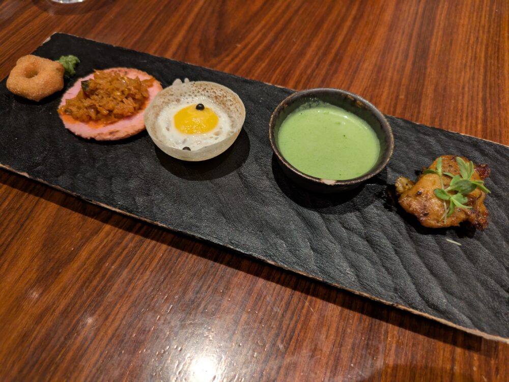 HOPPERSの前菜5種盛り