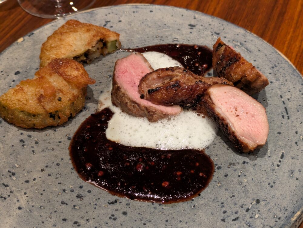 HOPPERSの鴨肉のロースト