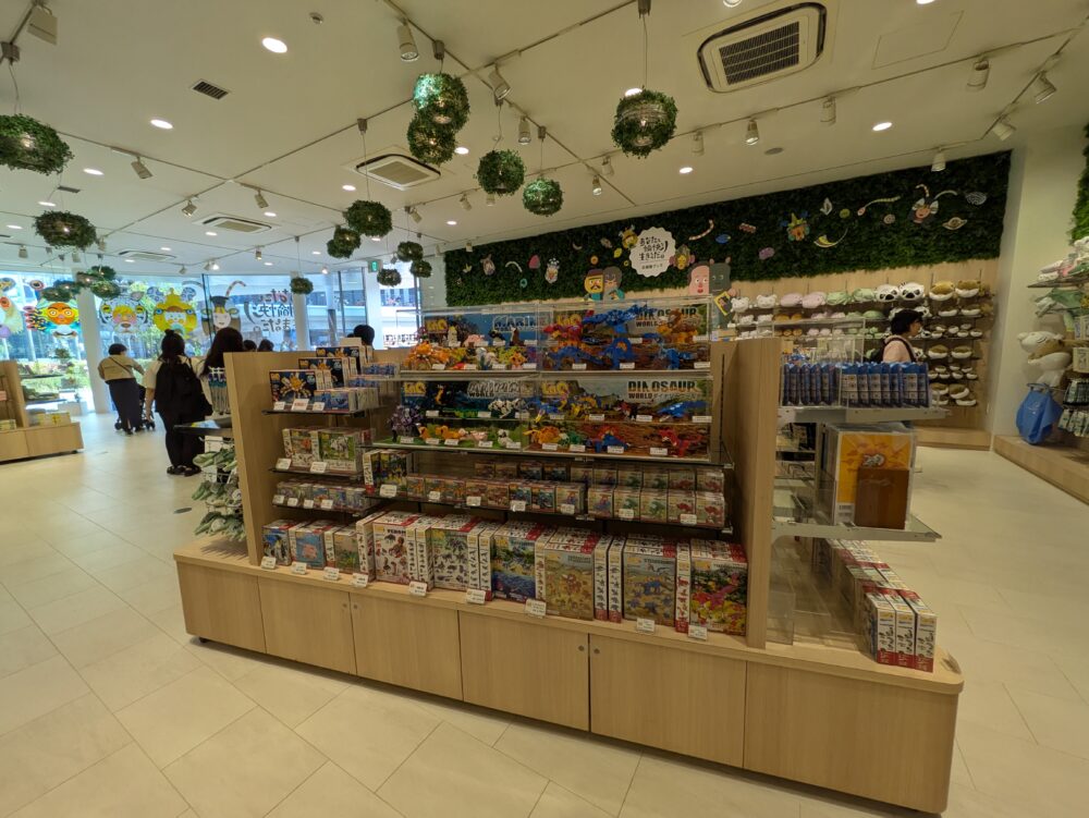 ニフレルのお土産コーナー