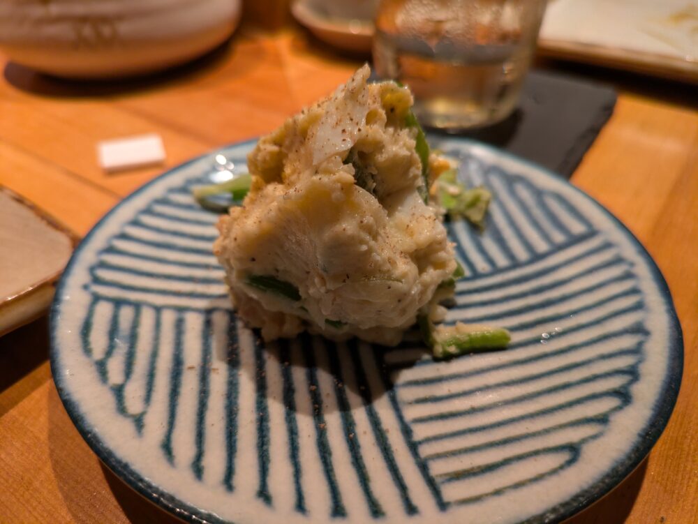 酉たかのポテトサラダ