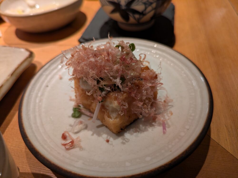 酉たかの厚揚げ