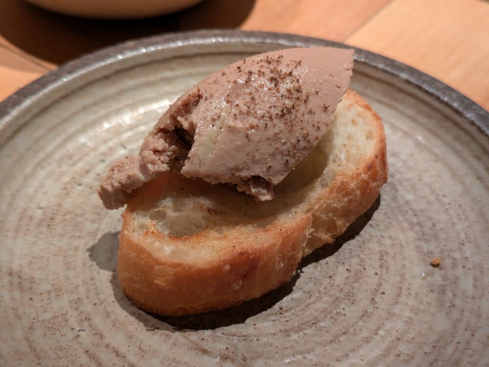 酉たかのレバーパテ