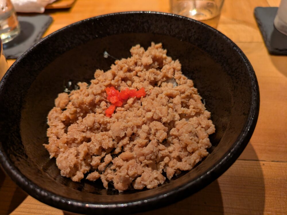 酉たかのそぼろ