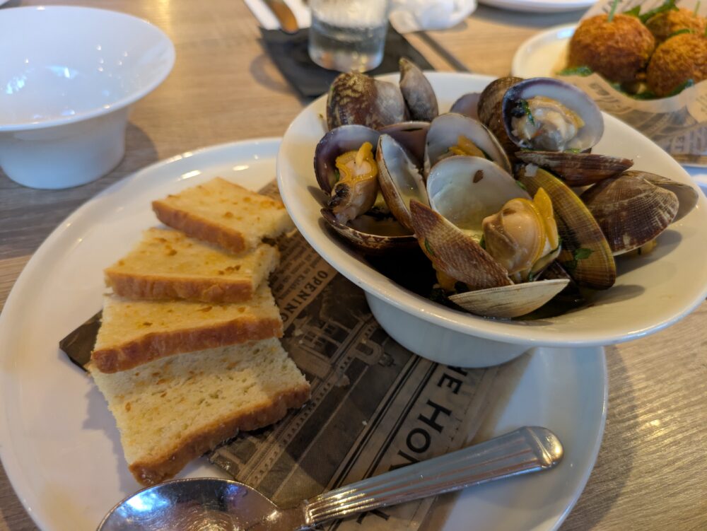 アランチーノディマーレのあさり