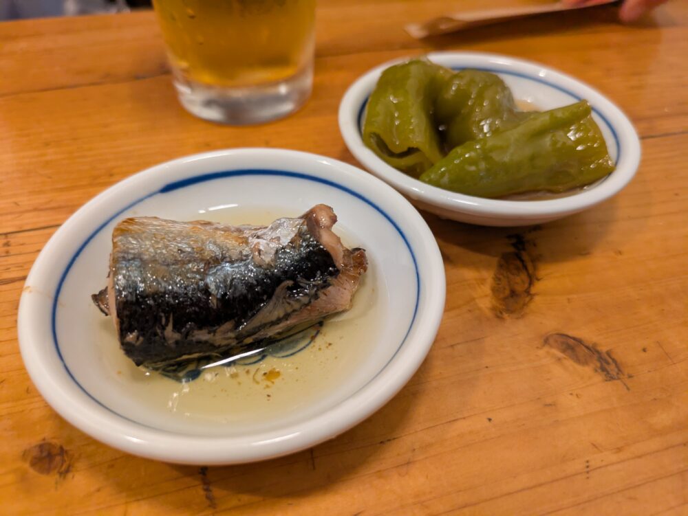 サカバ食堂大漁一家のお通し
