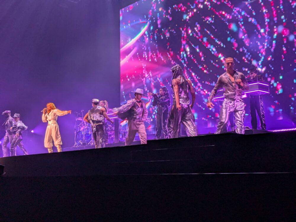 カイリー・ミノーグのライブの演出