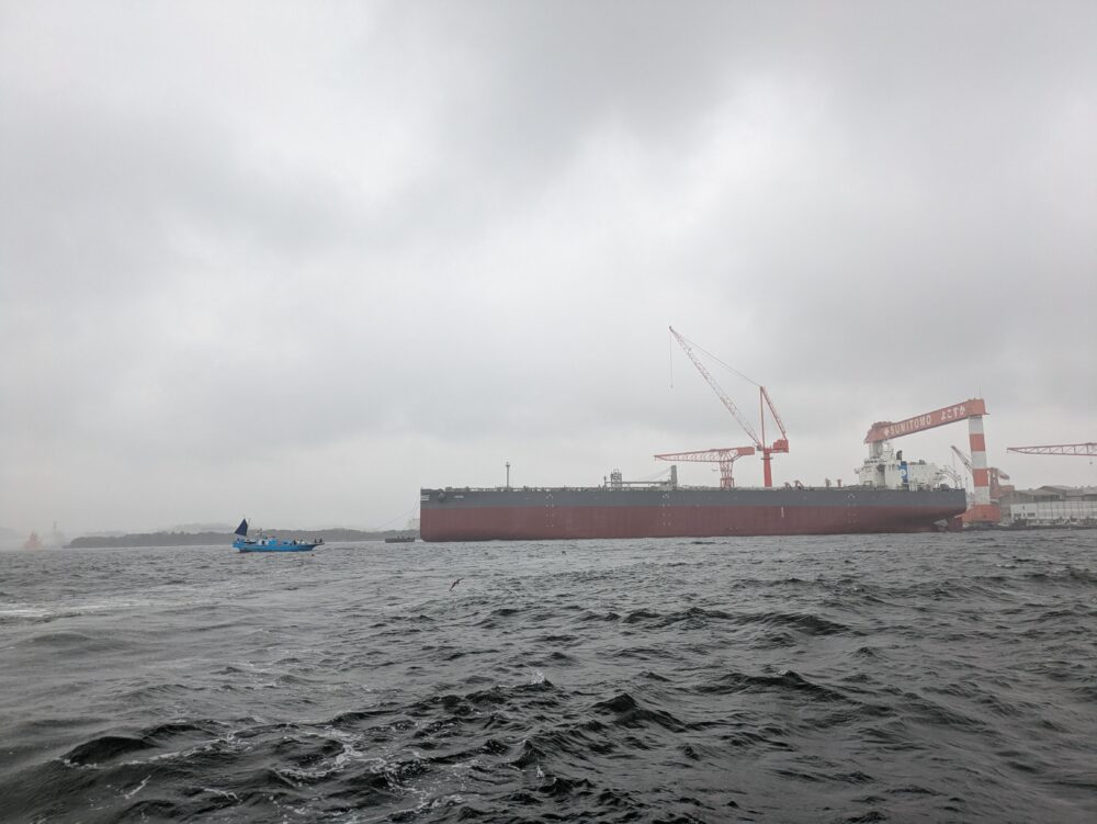 あいにくの天気