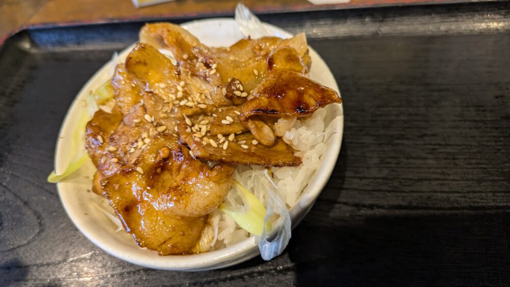 つけ蕎麦BONSAI国分寺店の豚丼