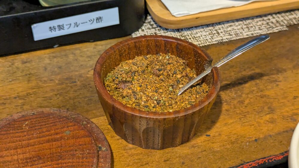 特製スパイスが絶品