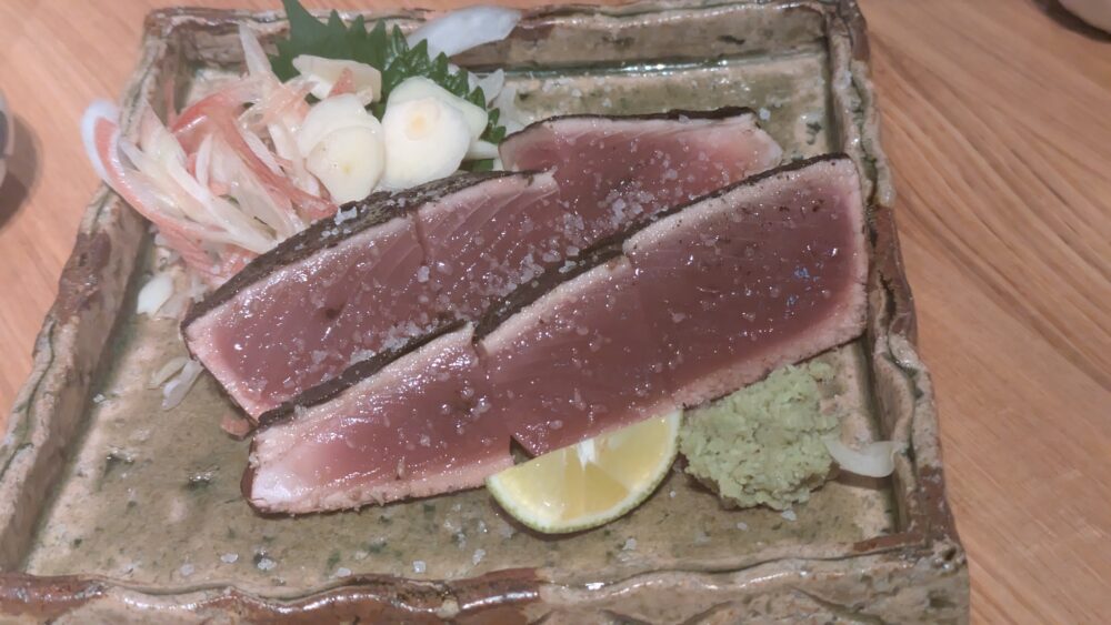 土佐みょうじんのかつおのたたき塩