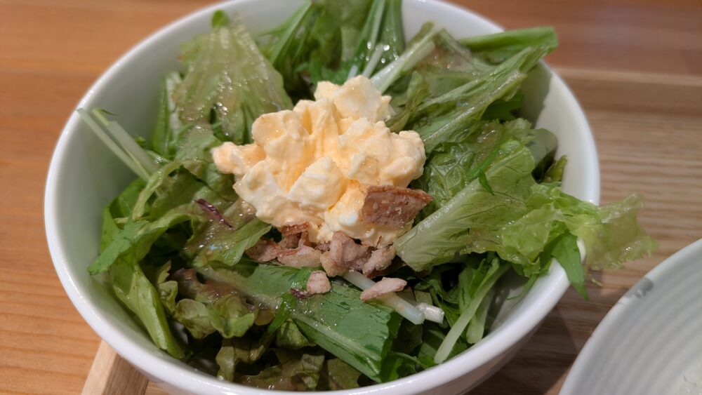 レインボーカフェのサラダ