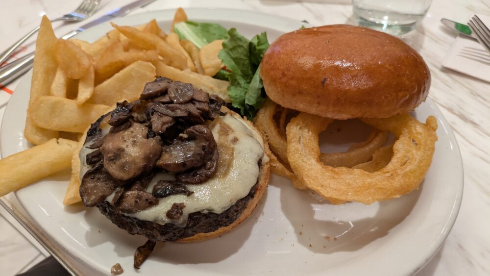 ジュニアーズのスイスバーガー